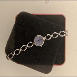 Silver Link Fossil Watch